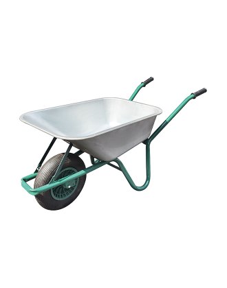 WB6414T Garden Galvanized Wheelbarrow