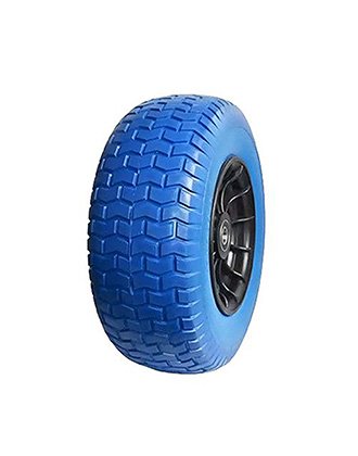 Flat Free Solid rubber wheel PU1304