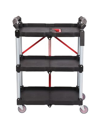 3 tier folding tool cart 02C