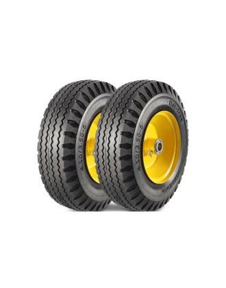 pu foam wheel 10'' flat free tire  PU1612